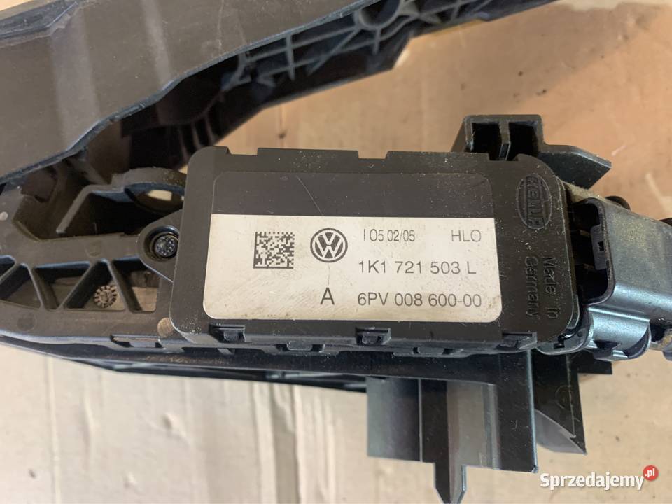 Pedał potencjometr gazu 1K1721503L vw pasat b6 osobowe