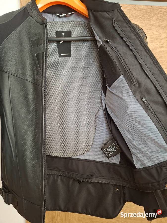 Kurtka skórzana Rebelhorn Vandal czarna 50 Kłobuck