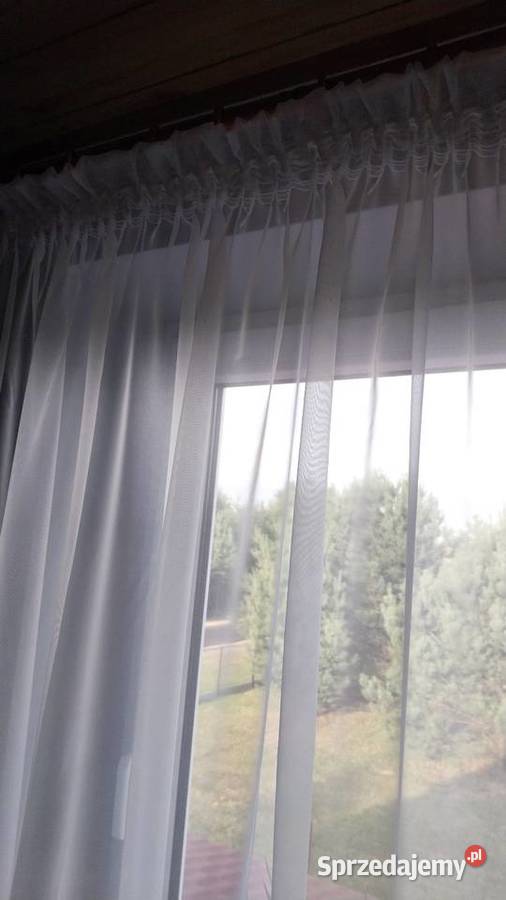 Firanka ecru z gipiurą 200x230 Zrębice