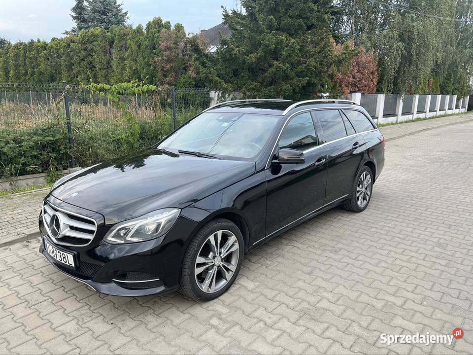 MercedesBenz E350 CDI 4Matic Avantgarde tempomat mazowieckie Warszawa