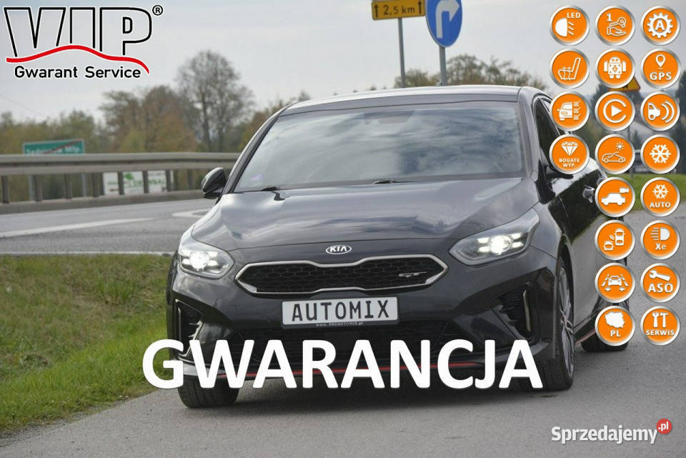 Kia Pro Ceed 16 Turbo GT panorama automat czujnik zmierzchu