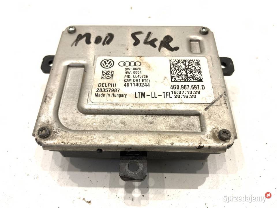 MODUŁ SKRĘTU REFLEKTORA AUDI A4 B8 4G0907697D Motoryzacja