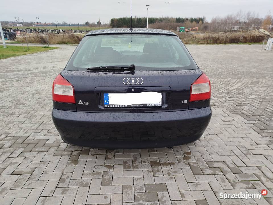 A3 8L 16 BGaz sekwencja 2003 5 drzwi welurowa tapicerka Świdnik