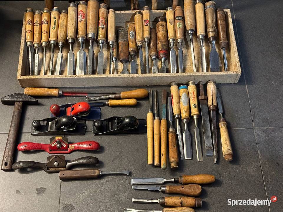 Stare cechowane niemieckie narzędzia stolarskie Siedlce sprzedam