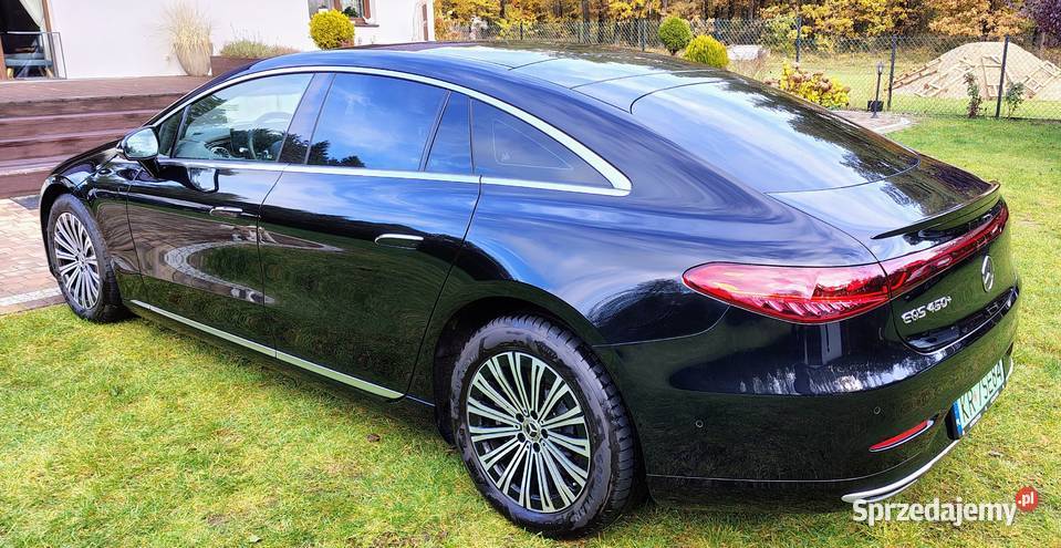 Mercedes EQS 450Pneumatyka1WłOś skrętna ASO mazowieckie Warszawa
