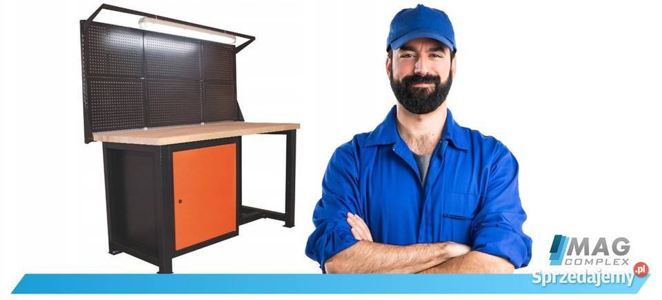 STÓŁ WARSZTATOWY P1418 NARZĘDZIOWY ŚLUSARSKI Stoły warsztatowe Bydgoszcz