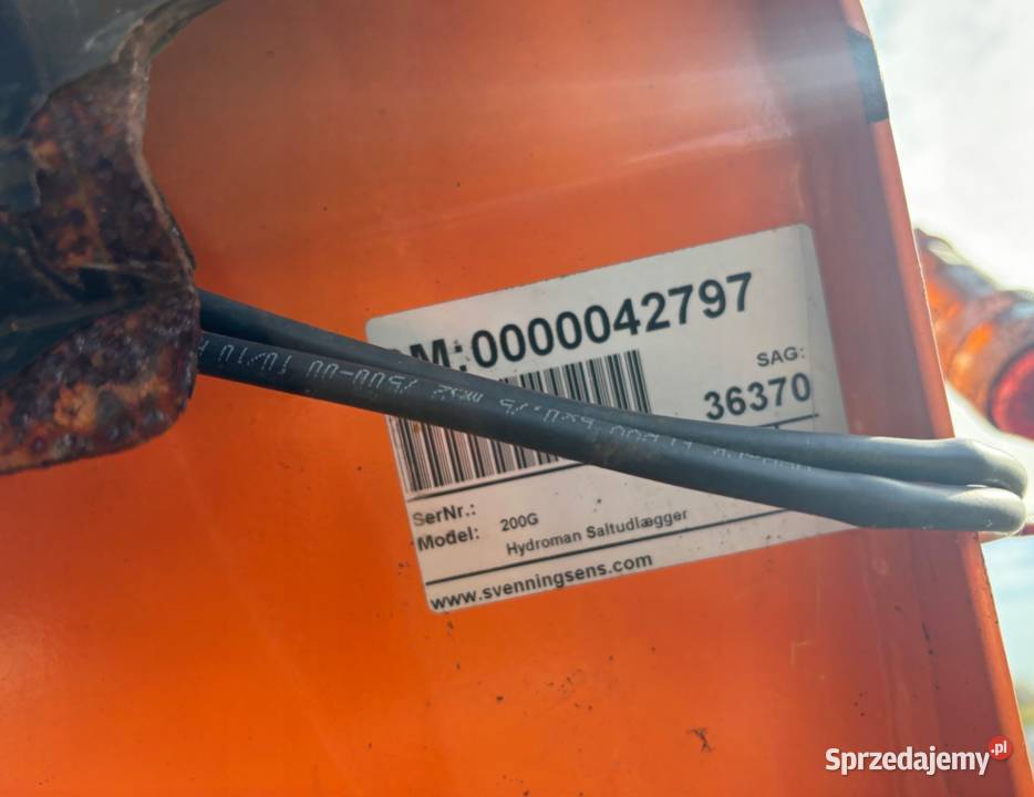 Solarka piaskarka hydrauliczna Hydromann 200 G Kłobuck