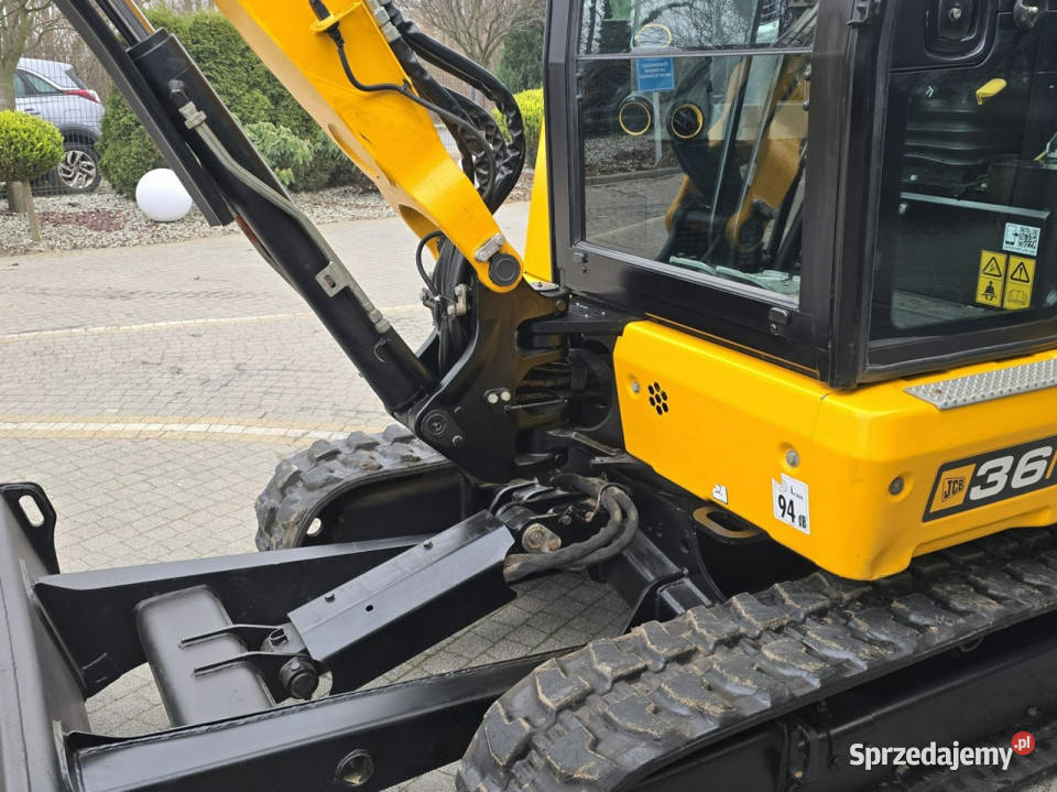 minikoparka JCB 36C1 Minikoparka gąsienicowa JCB