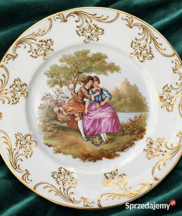 PORCELAINE DE LIMOGES FRANCEduża patera Pabianice sprzedam