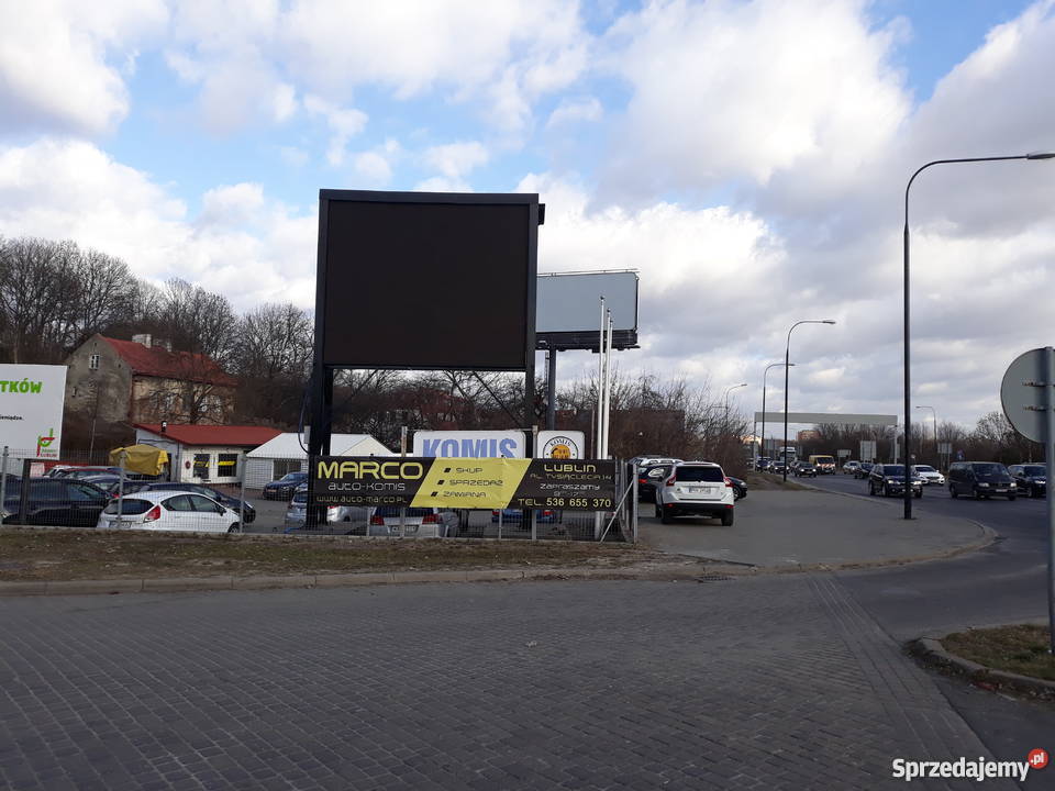 Telebim p25 20 m kwadratowych z konstrukcją Lublin sprzedam