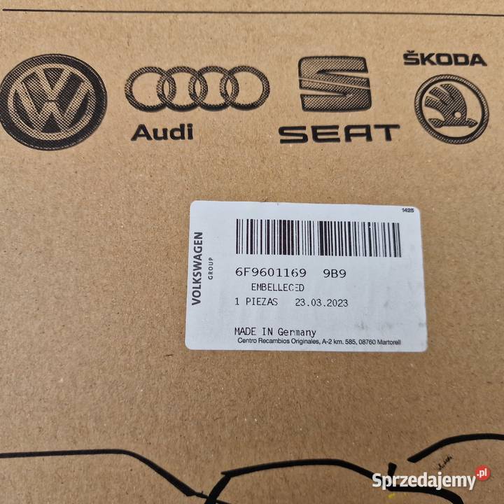 SEAT ARONA KOŁPAK KOŁA DEKIEL 6F9601169 Bieleń