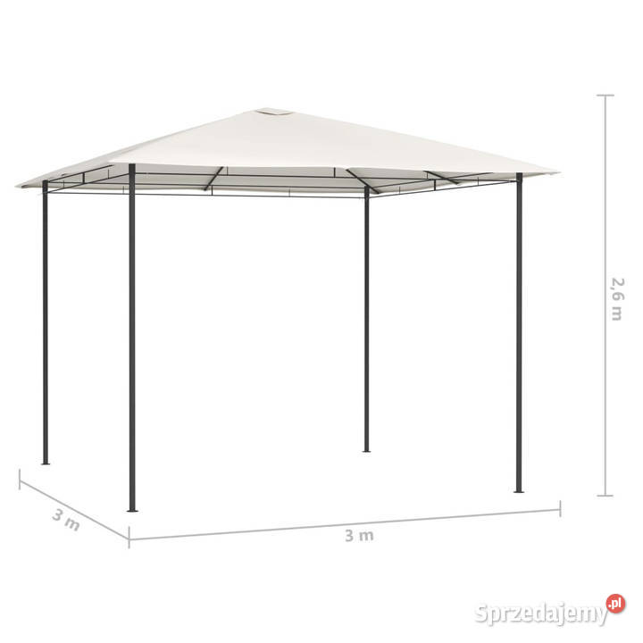 Altana 3x3x26 m kremowa 160 gm WM313608 Warszawa