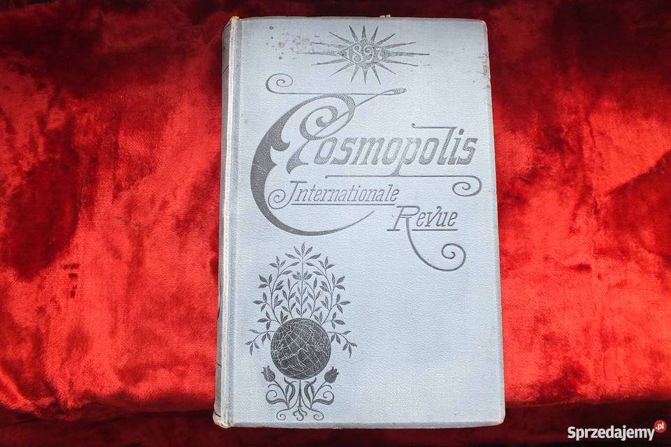Stara powieść podróżnicza Cosmopolis z 1897 roku Żary sprzedam