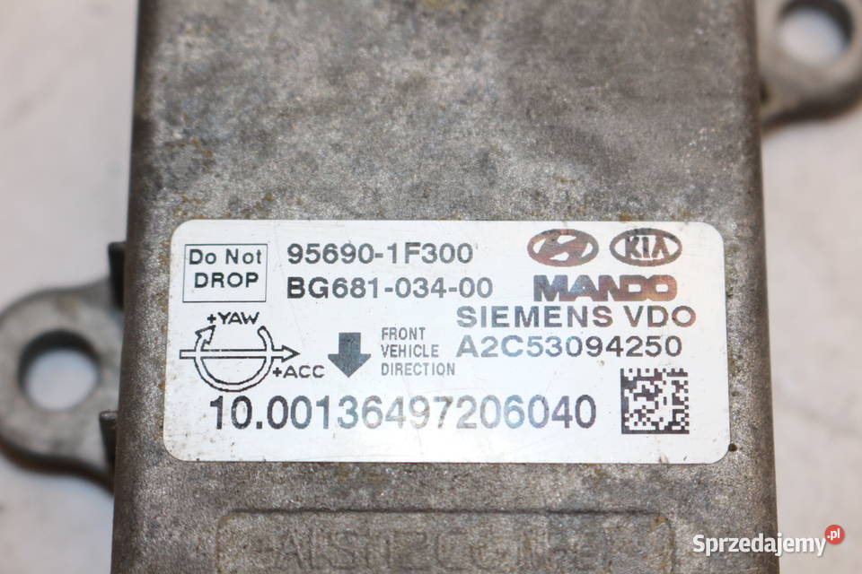 KIA MAGENTIS 2 0508 CZUJNIK MODUŁ ESP 956901F300 Układ elektryczny Części Prochowice