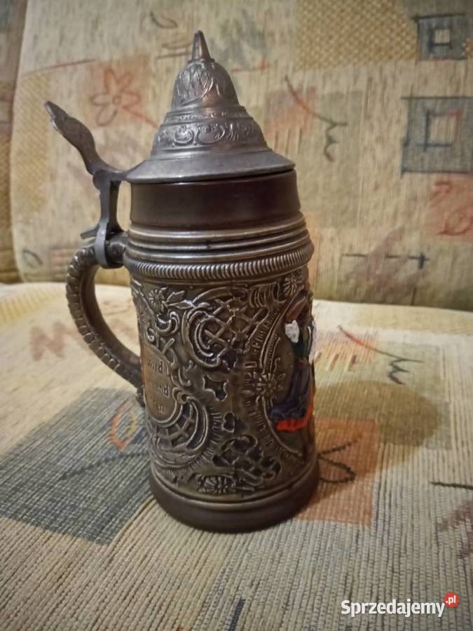Antyczny kufel śląskie Pszczyna
