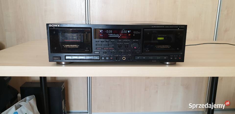 SONY STEREO CASETTE DECK TCWR870 Magnetofony Nowy Sącz sprzedam