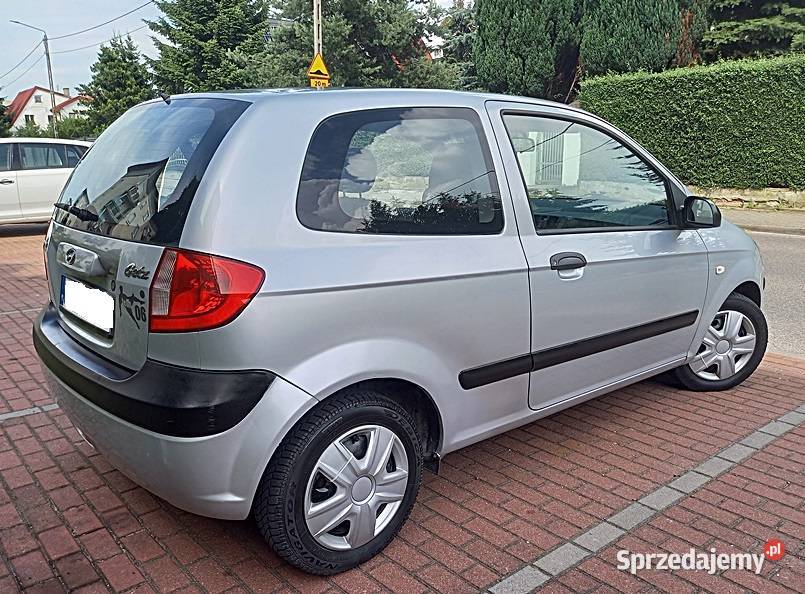 Hyundai Getz 11 BenzynaPrzeb112 Model 2007 klimatyzacja Elbląg