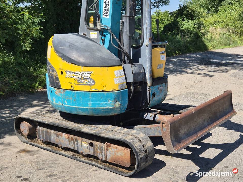 Koparka KUBOTA RX305 Rok produkcji 2008 Motoryzacja dolnośląskie Małuszyn