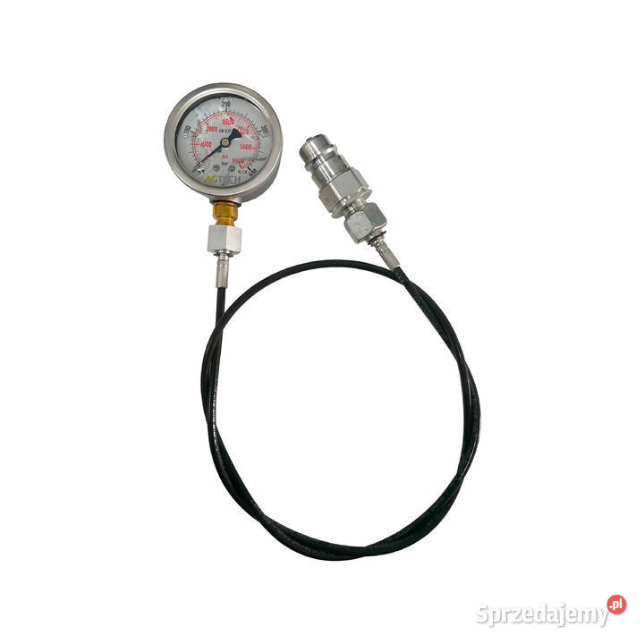 Zestaw Pomiaru Ciśnienia Hydrauliki 400bar M18 Solec Kujawski sprzedam