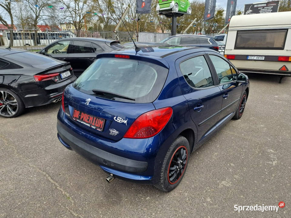 Peugeot 207 14 Benzyna 95 Klimatyzacja Komputer kurtyny powietrzne Słupsk