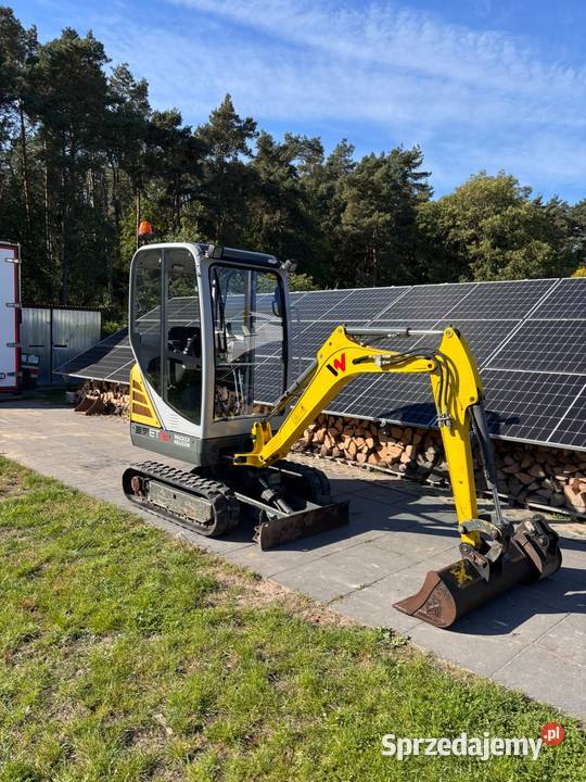 Minikoparka Wacker Neuson ET16 17T kujawsko-pomorskie Głogowo
