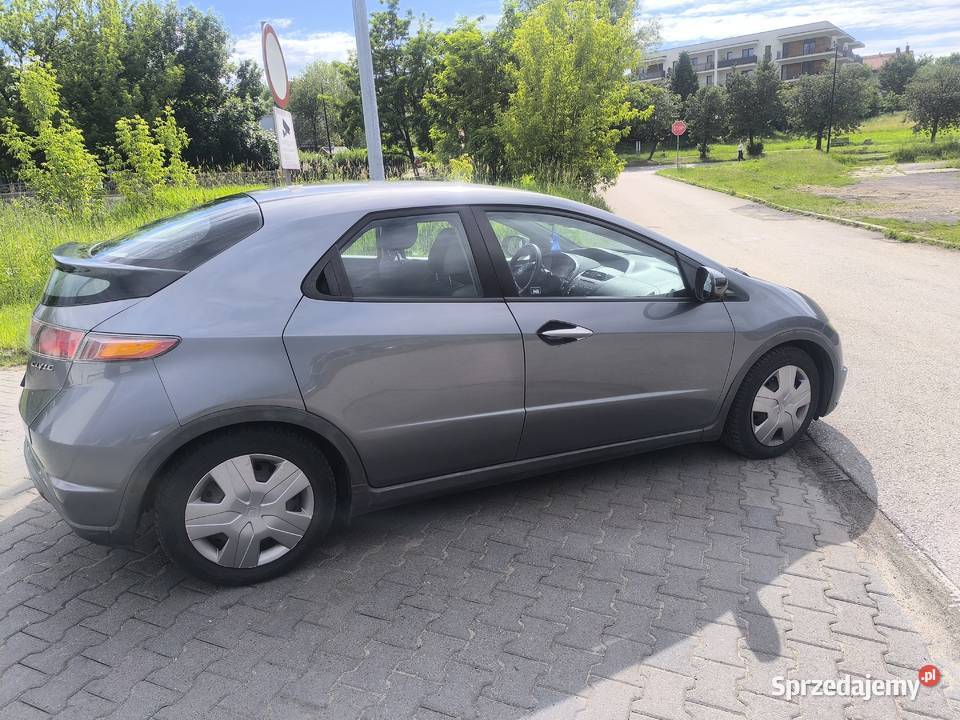 Honda civic 8 ufo mały przebieg polski salon elektrochrom. lusterka boczne Samochody osobowe Siemianowice Śląskie