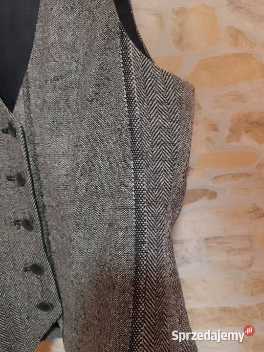 40L Wallis Wełniana kamizelka garniturowa z Kraków