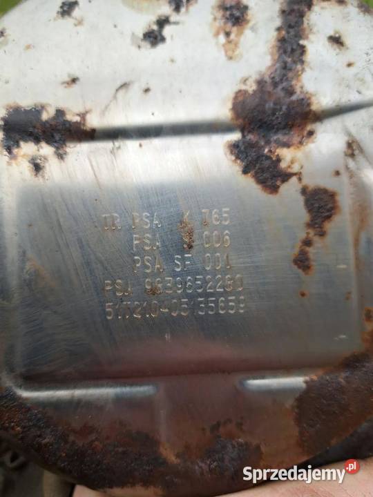 Filtr cząstek stałych DPF FAP Opel Combo E 15