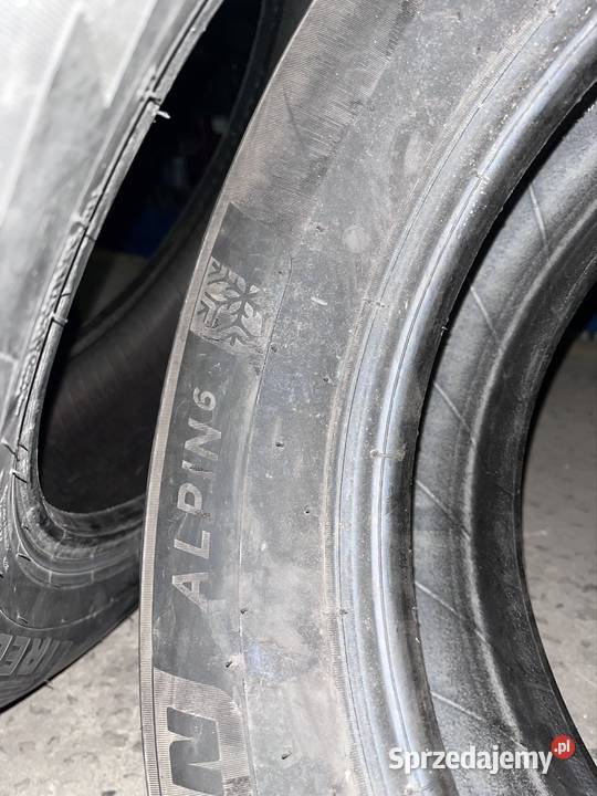 Dwie Opony zimowe Michelin ALPIN 6 18565 r15 zima opolskie Lubrza