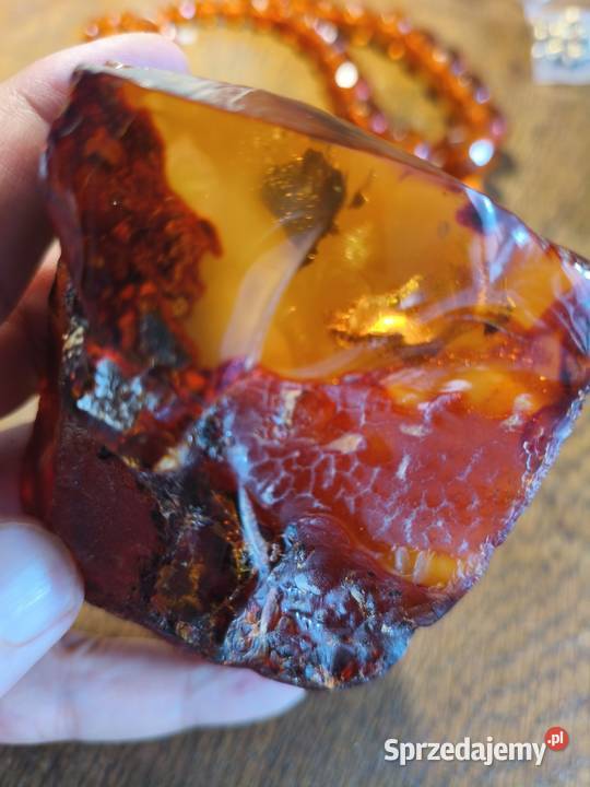 Bursztyn Inkluzja 144gram Pozostałe