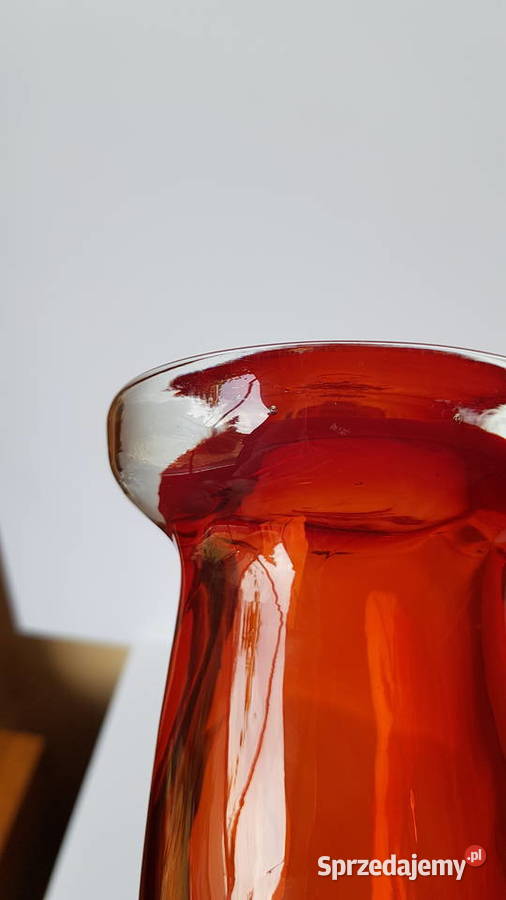 Kanelowany wazon Ząbkowice Staszic kolorowe Dąbrowa Górnicza sprzedam