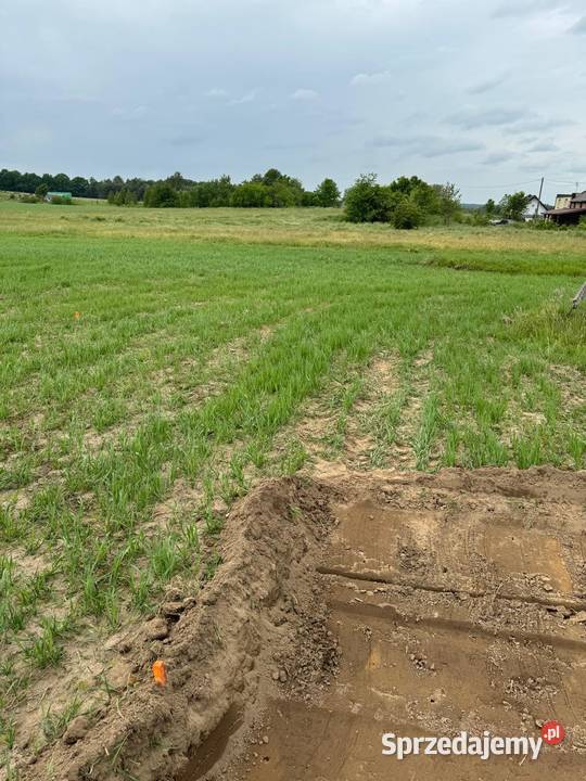 Działka z pozwoleniem na bliźniak 980m2 Gowino