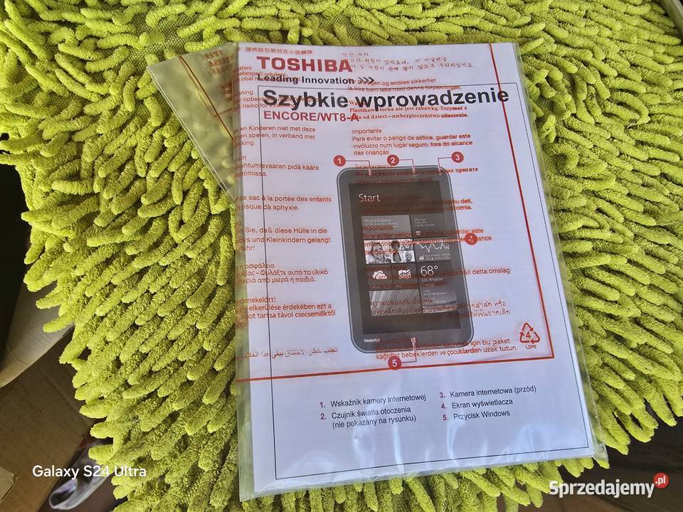 tablet toshiba windows 81 Tablety i palmtopy sprzedam
