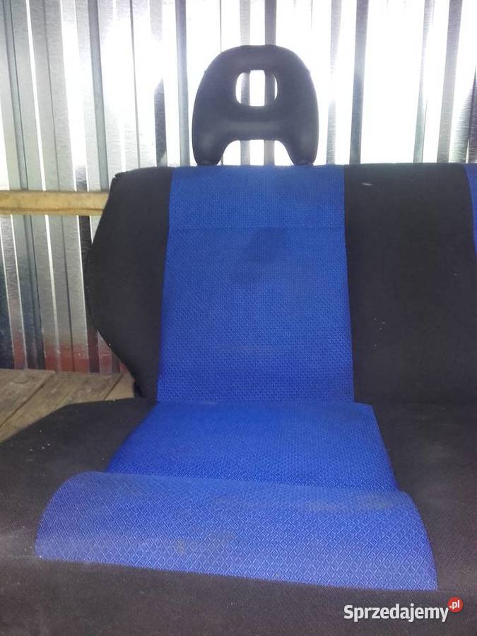 Fiat Seicento kanapa tylna zagłówki łódzkie Łódź