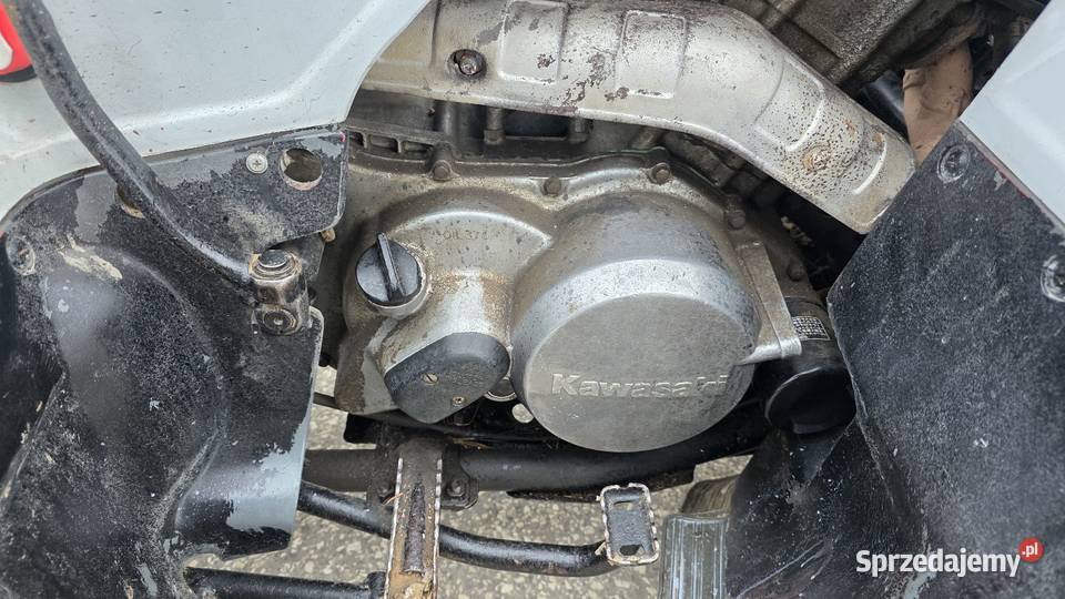 Quad Kawasaki klf 400 4x4 półautomat plug kupiony w Polsce Sandomierz sprzedam