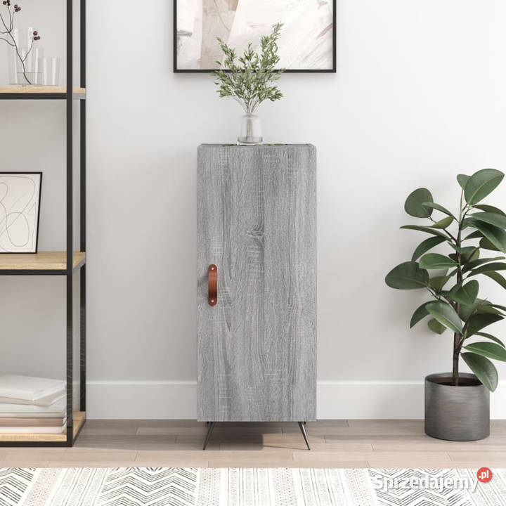 Szafka szary dąb sonoma 345x34x90 materiał mazowieckie