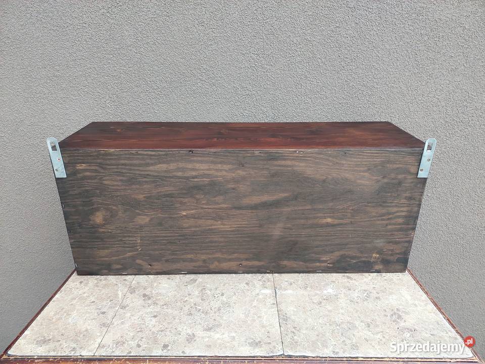 Stara szafka wisząca witrynka na drobiazgi Meble Tczew