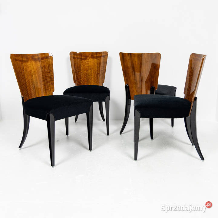 Komplet Czterech Krzeseł Proj Halabala Model Swarzędz sprzedam