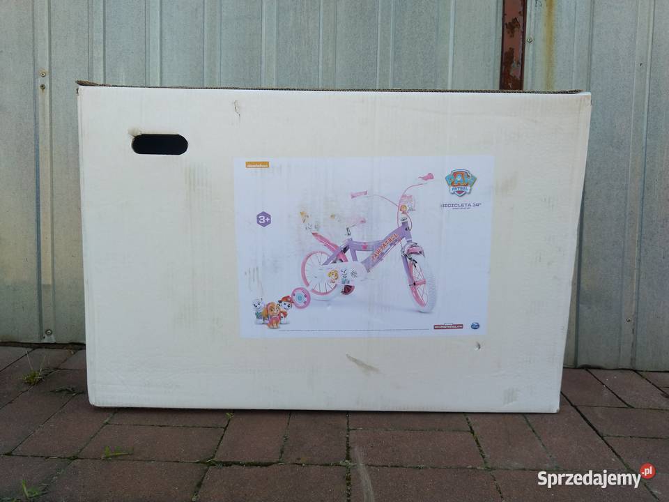 NAJTANIEJ Rower Dziecięcy PSI PATROL 14 Różowy Zabrze sprzedam