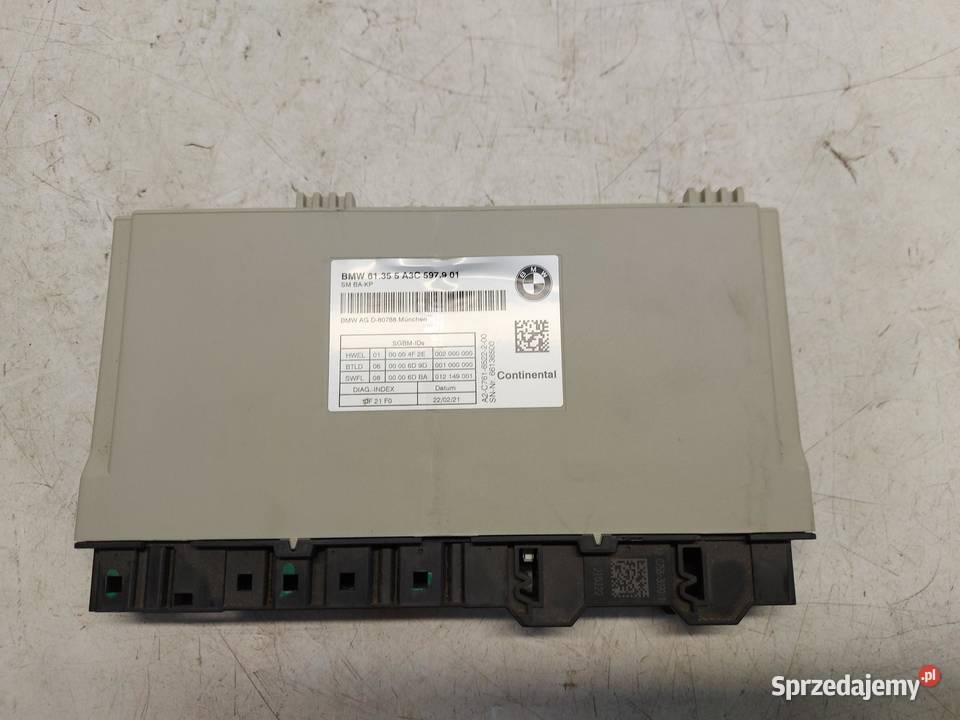 BMW G23 G22 M440i Cabrio Moduł sterownik fotela sprzedam