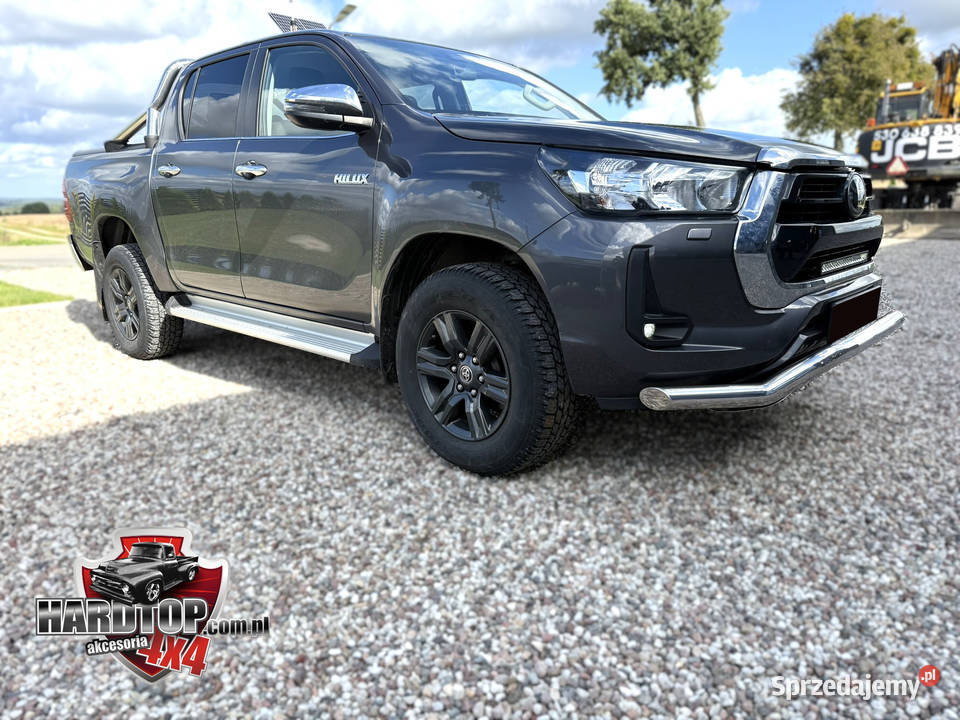 Orurowanie rozłożyste z blachą Toyota Hilux 2006 Orurowanie Pasłęk