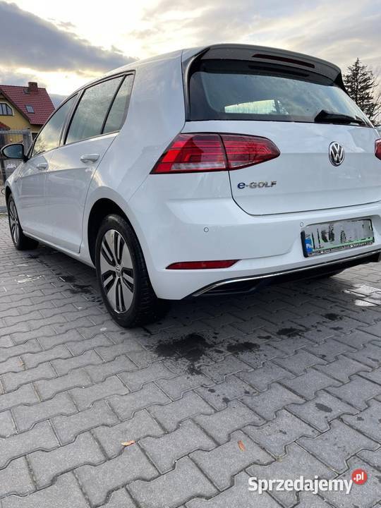 VW Golf EGOLF VII Elektryk Rok produkcji 2020 Volkswagen Środa Śląska