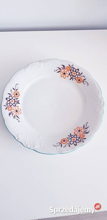 Stary porcelanowy talerz półmisek