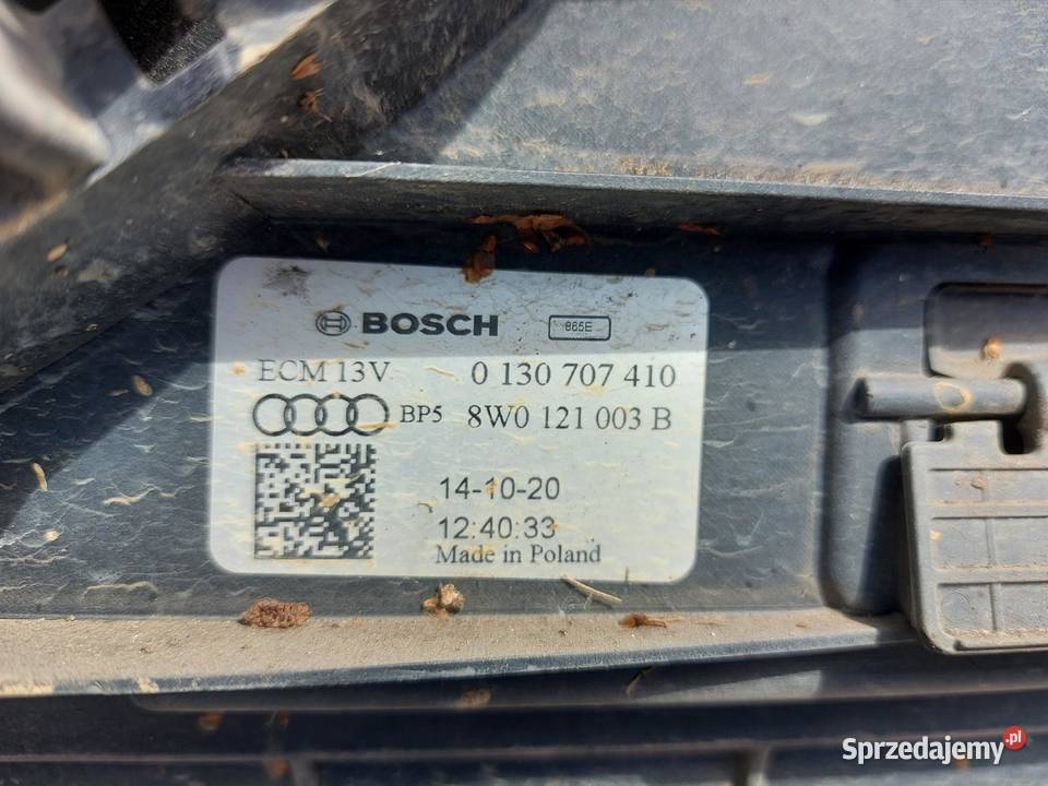 Audi Q8 ETRON SUV 4KE chłodnice komplet chłodnic osobowe