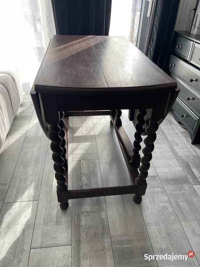 Składany stół Gdański owalny antyk Kraków