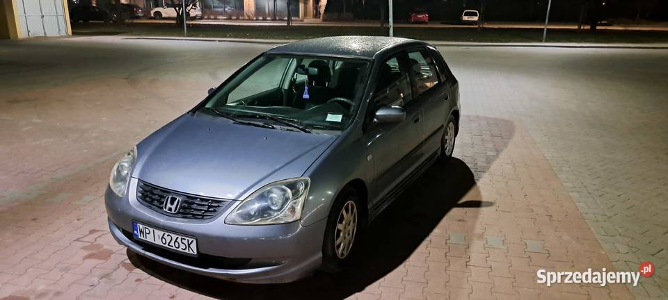 Honda Civic 7 uszkodzona mazowieckie Warszawa sprzedam