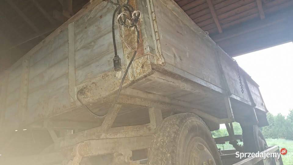 przyczepa Fabryczna SZTYWNA Sanok D44 GARAZOWANA Orneta