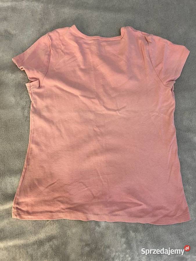 Bluzka tshirt koszulka różowa z napisem Rock Jasło sprzedam