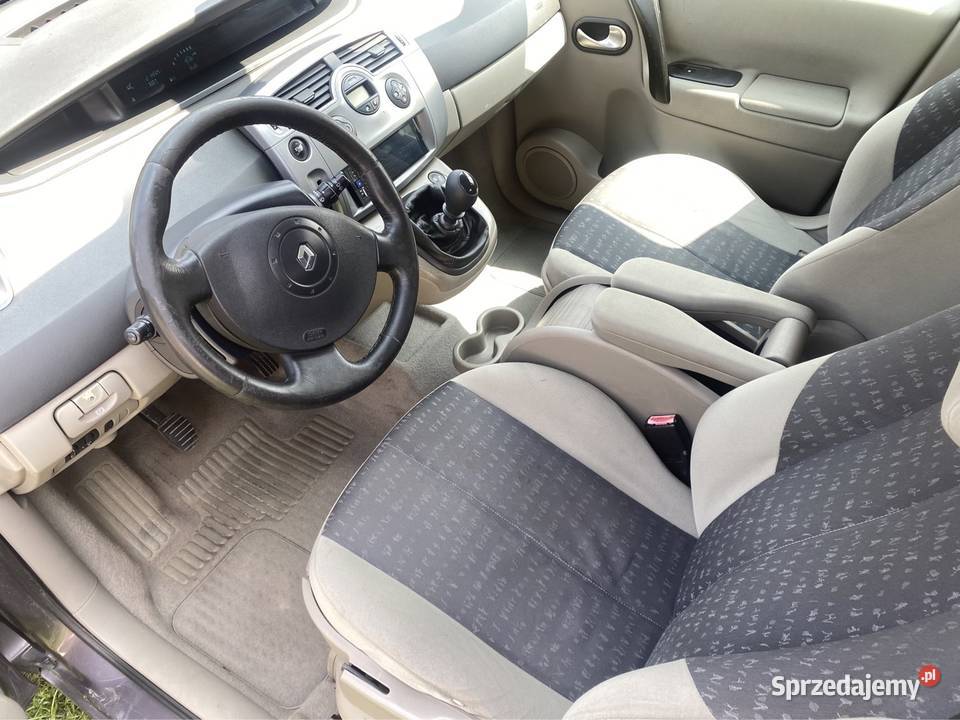 Renault grand scenic 2004 19 DCI 7 osobowy świętokrzyskie Mzurowa