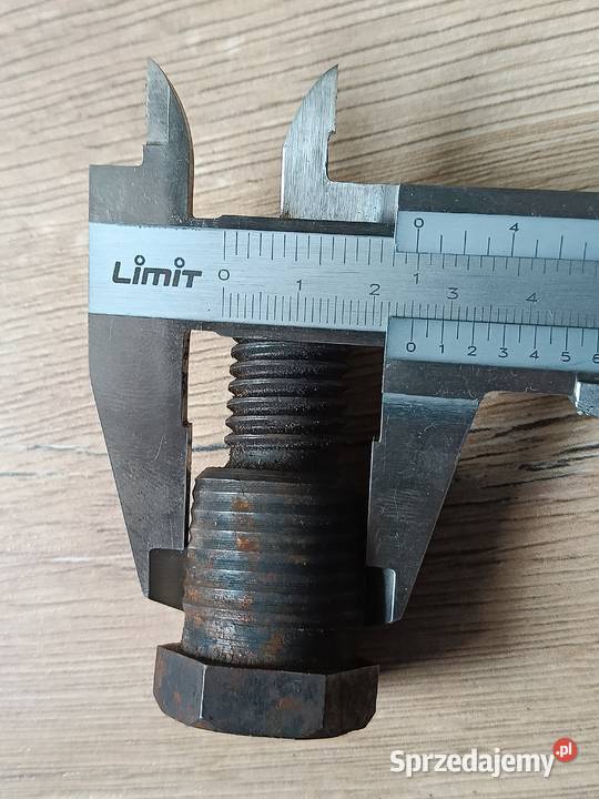 Sworzeń gwintowany wahacza górnego 1 bez gwintu dostawcze Biała Podlaska